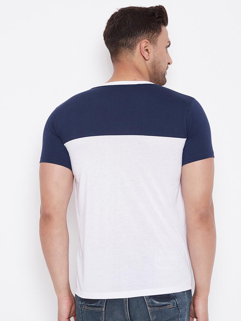 set of 2 multi colored color block t-shirts - 17780043 - Standard Image - 2