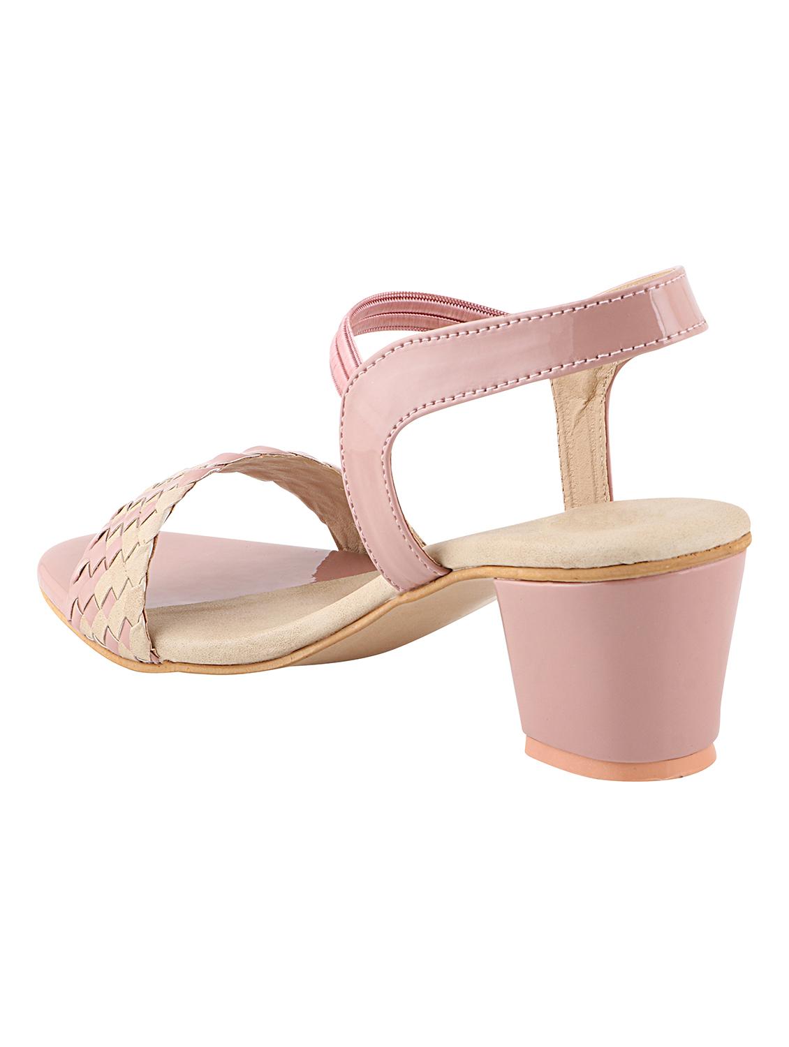 pink synthetic back strap sandals - 17782471 - Standard Image - 2