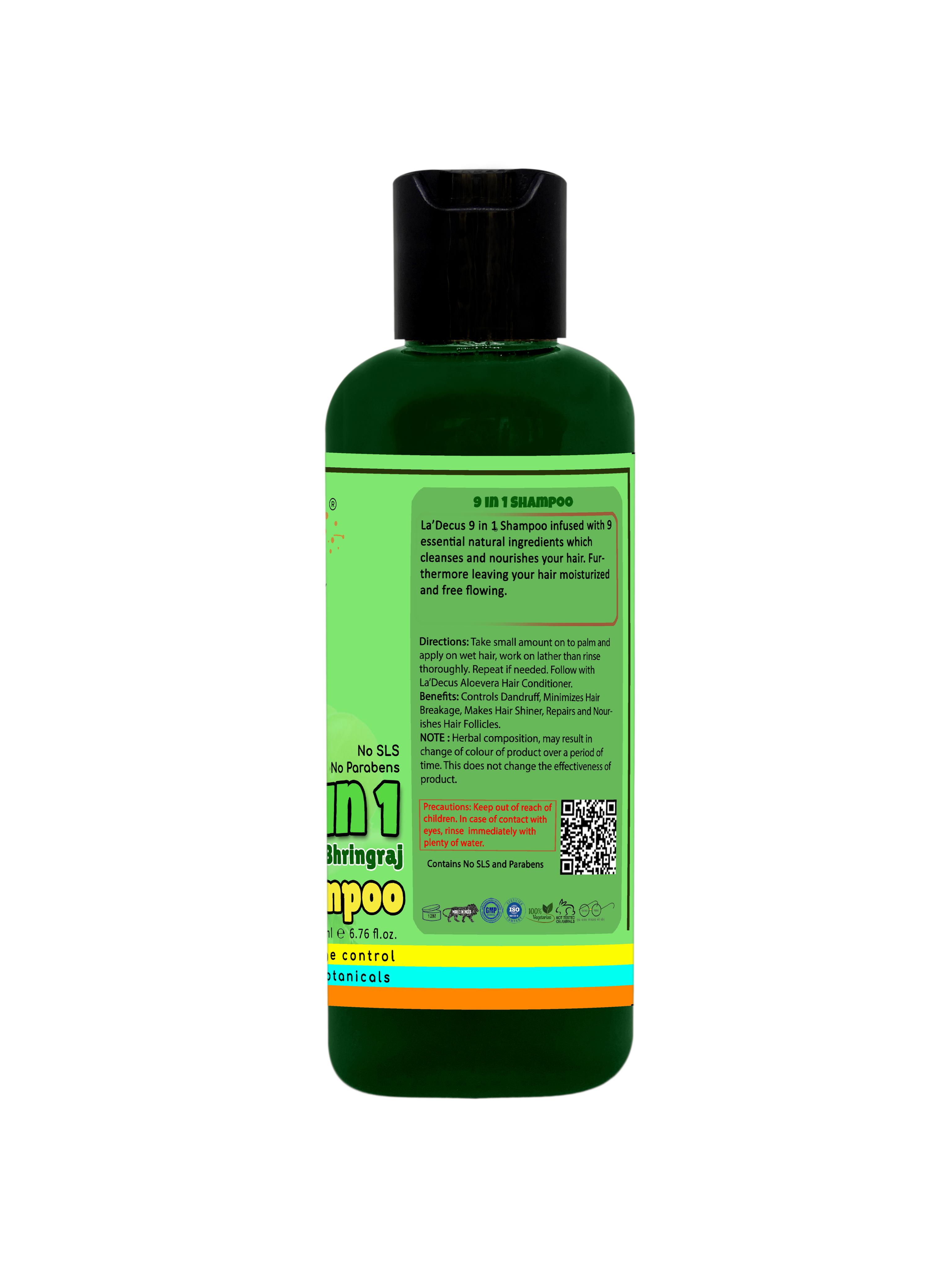la'decus 9 in 1 shampoo 200ml - 17783806 - Standard Image - 2