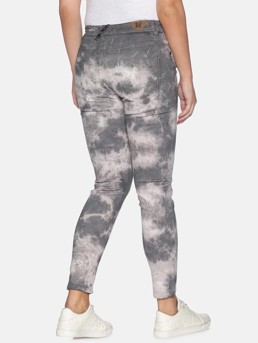 women's distress slim fit jeans - 17785089 - Standard Image - 2