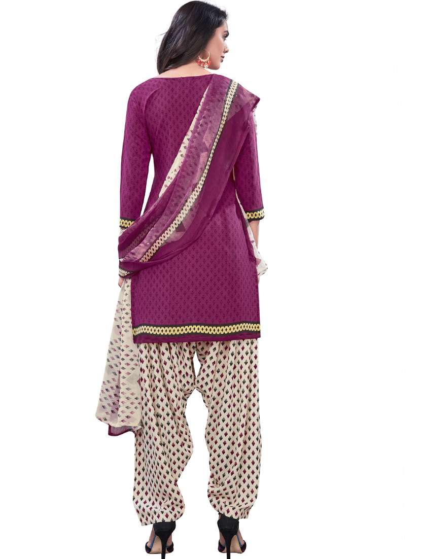 printed unstitched salwar suit - 17785419 -  Standard Image - 2
