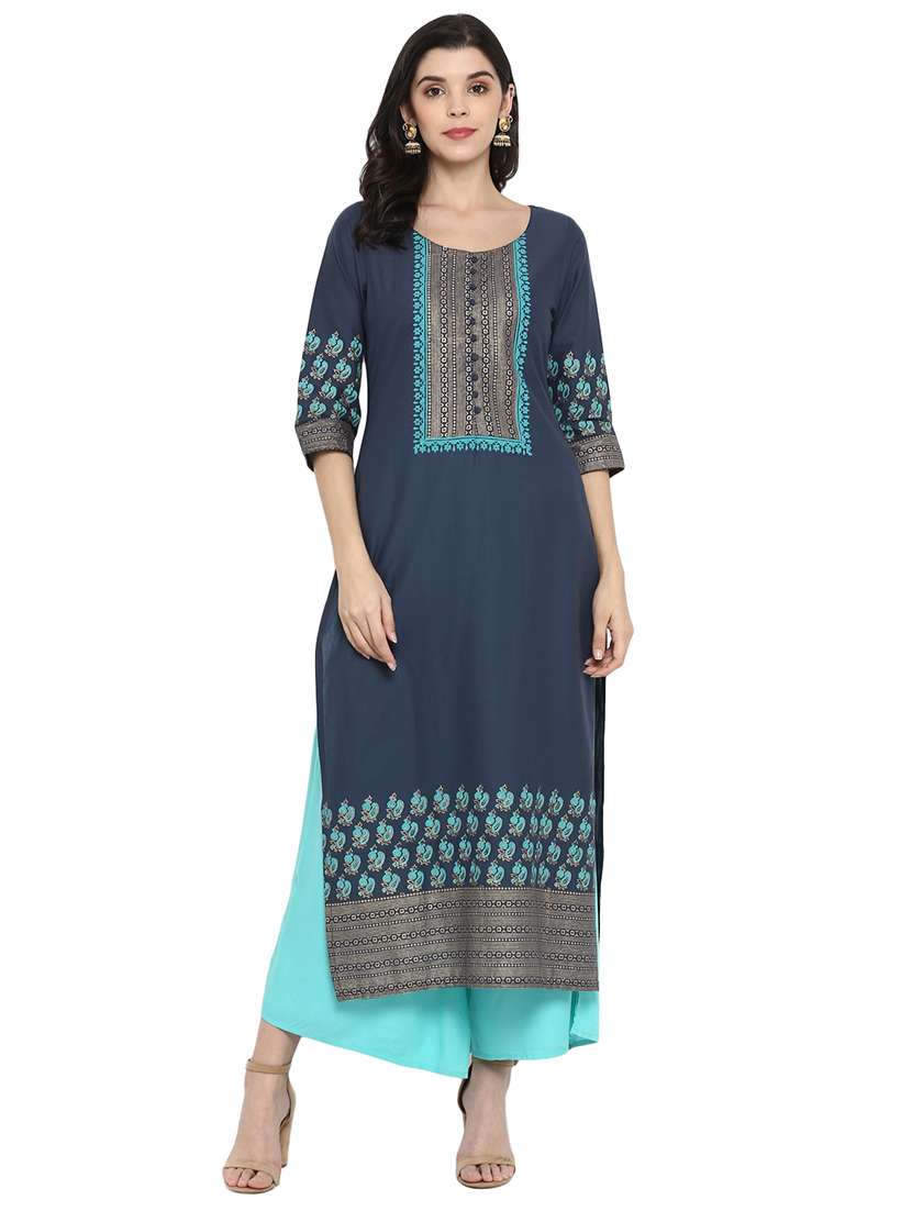 women's straight kurta