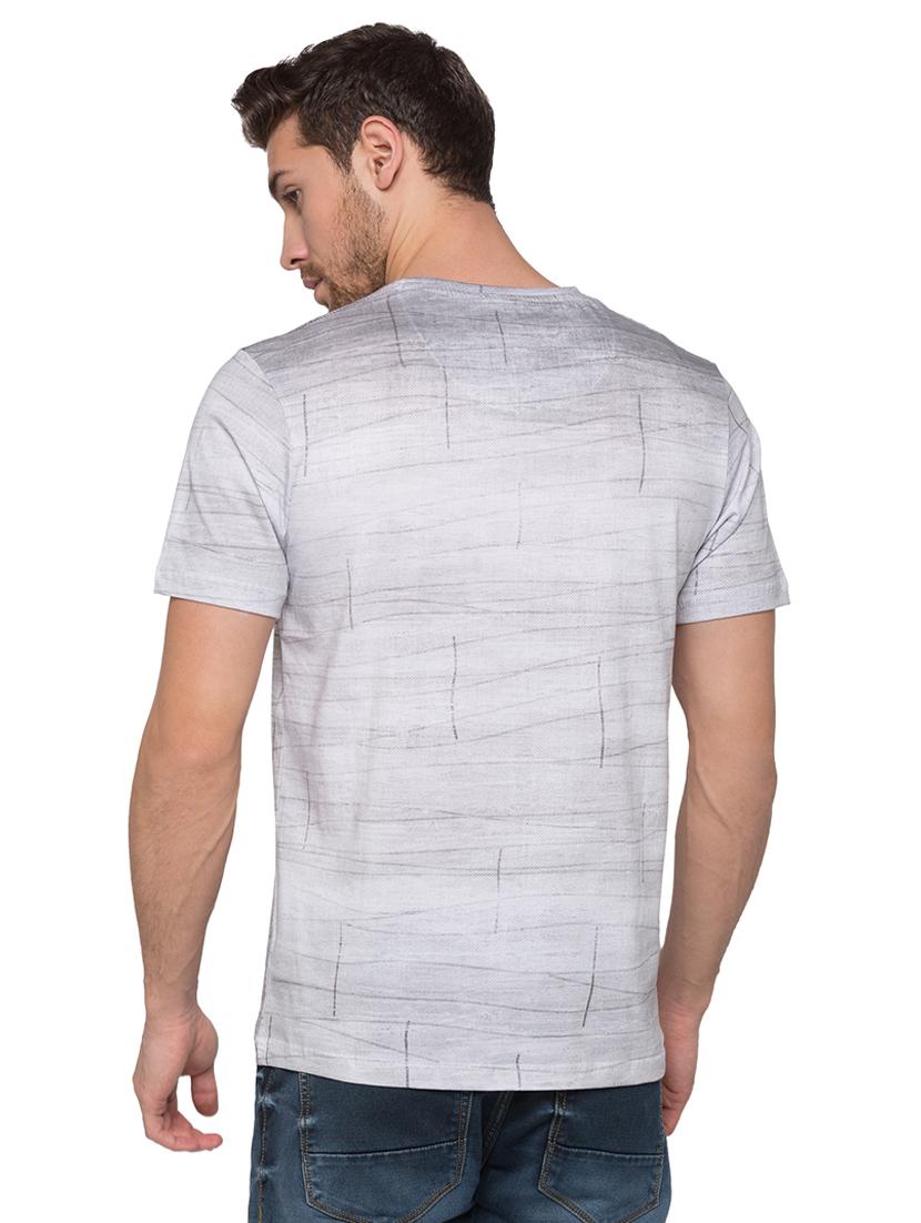 grey printed t-shirt - 17789766 - Standard Image - 2