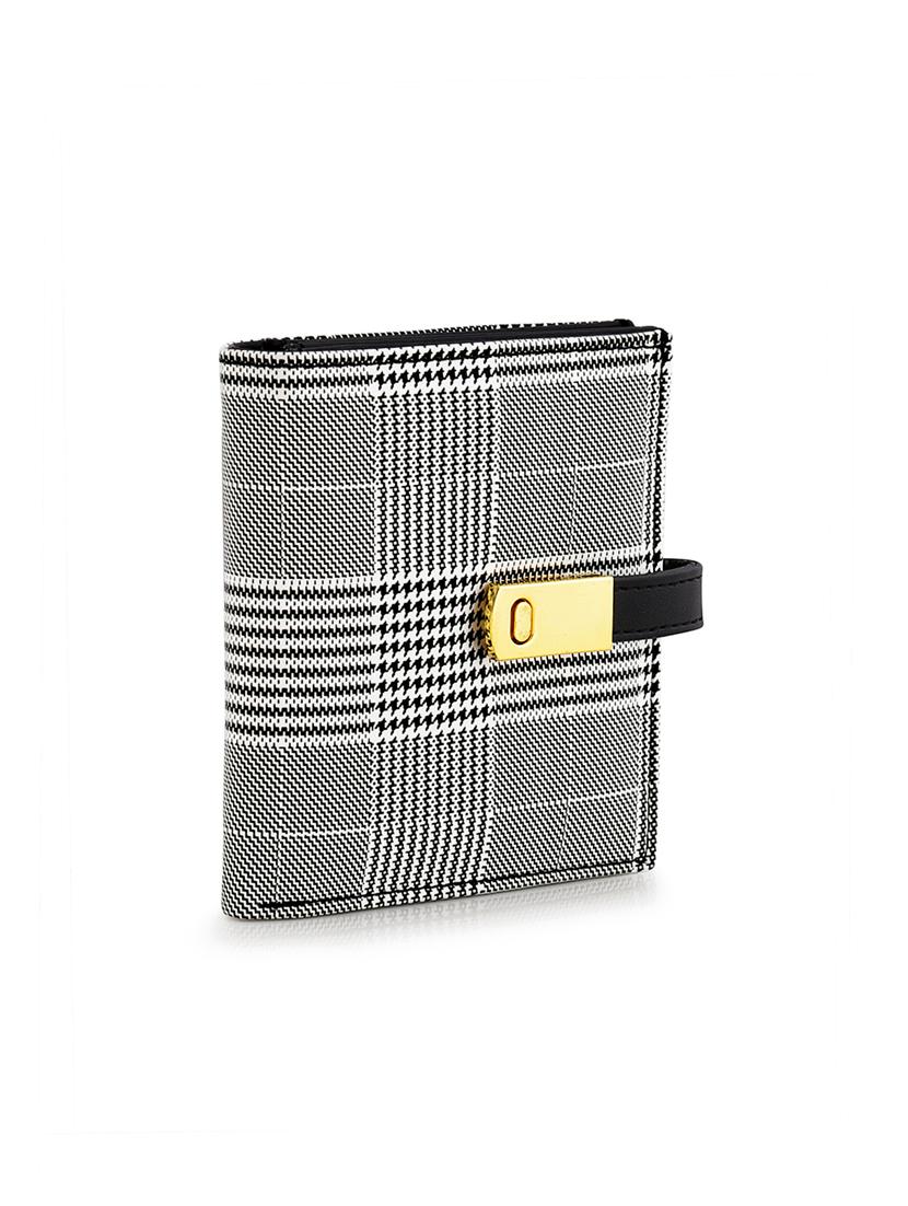 black leatherette pu regular wallet - 17790427 - Standard Image - 7