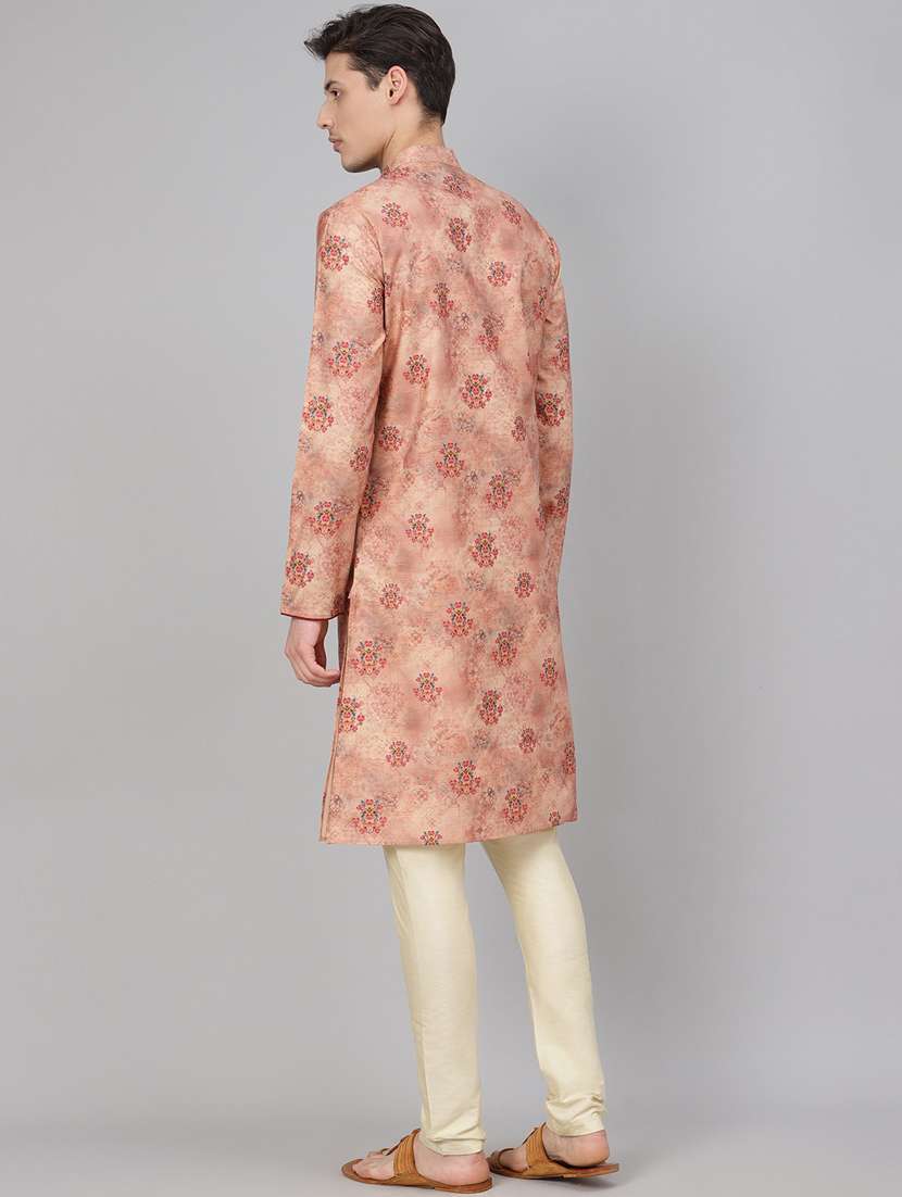 pink printed kurta pyjama set - 17790473 -  Standard Image - 2