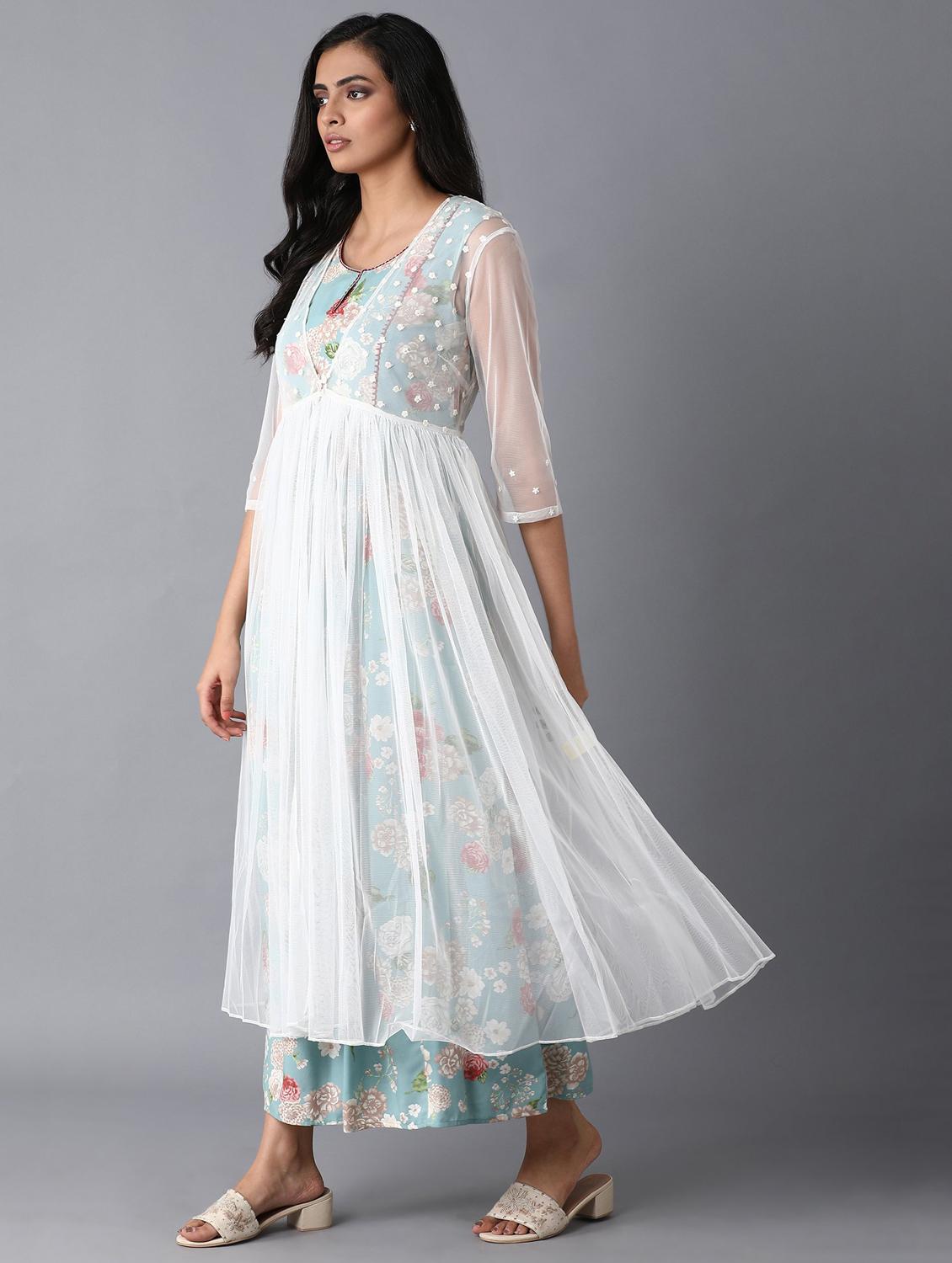 embroidered regular shrug - 17791038 - Standard Image - 2