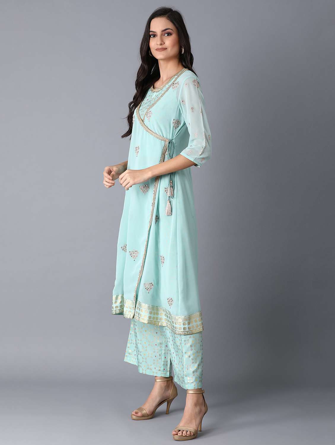 pastel a-line pants set - 17791447 -  Standard Image - 2