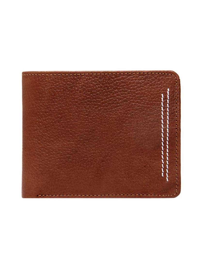 tan leather wallet