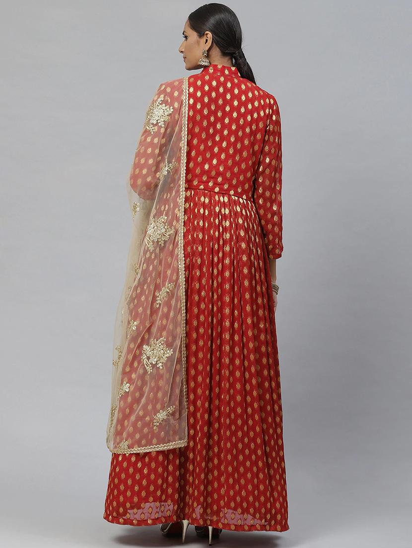 embroidered unstitched suit set - 17792706 - Standard Image - 2