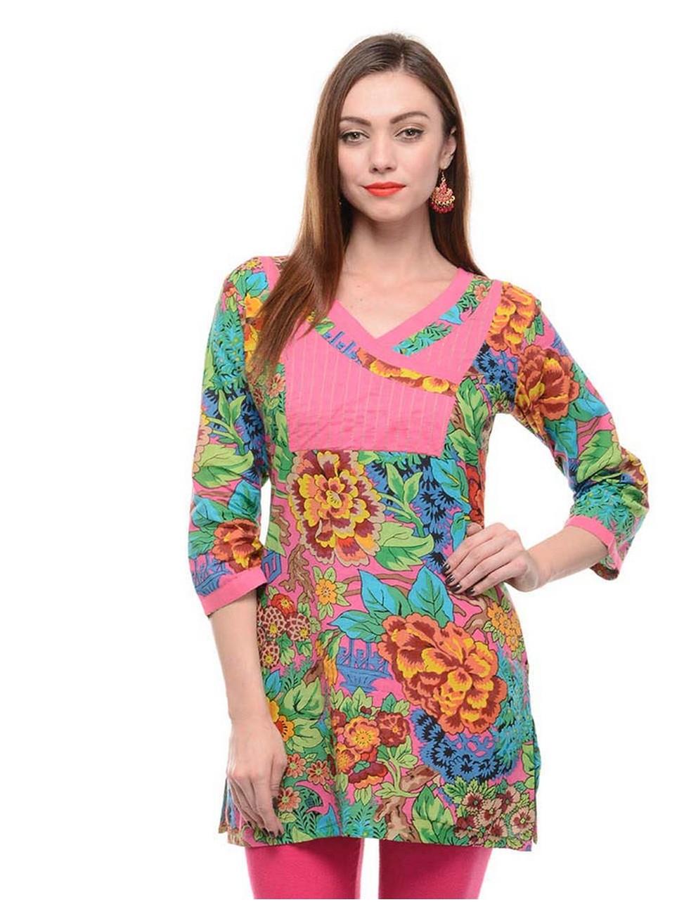 harshaya-g multi cotton top - 17794074 - Standard Image - 2