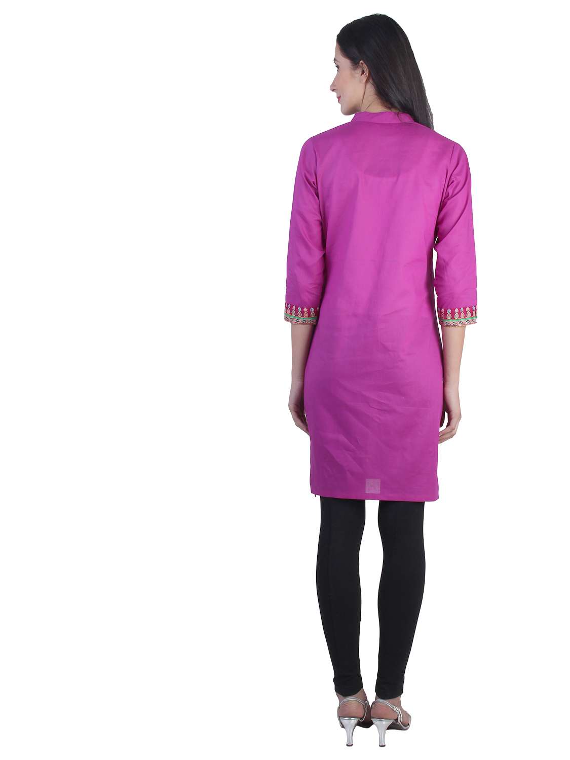 harshaya-g purple cotton kurtis - 17794248 - Standard Image - 2