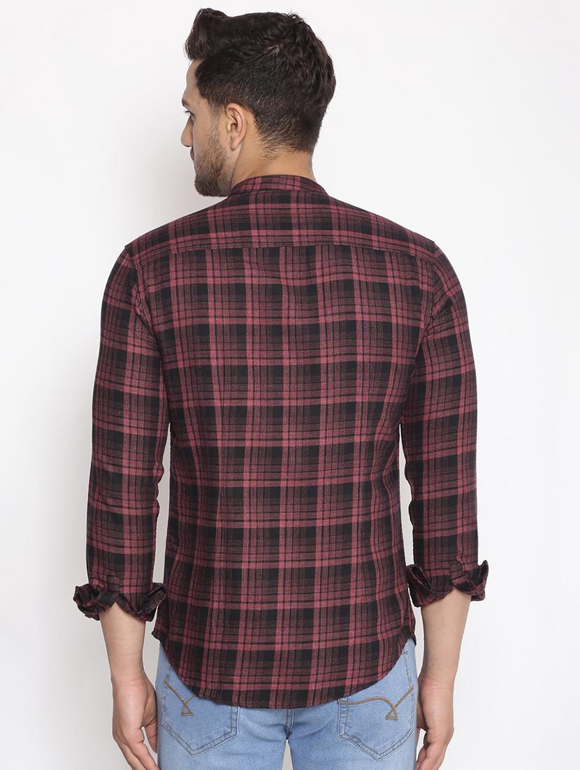 mens checks casual shirt - 17795910 - Standard Image - 2