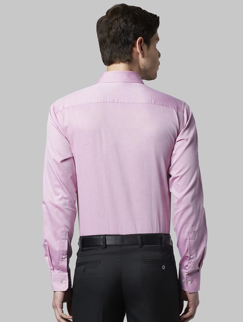 pink self design formal shirt - 17804500 - Standard Image - 2