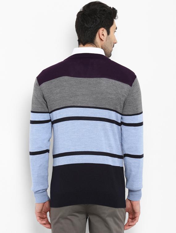 multi colored striped pullover - 17804528 - Standard Image - 2