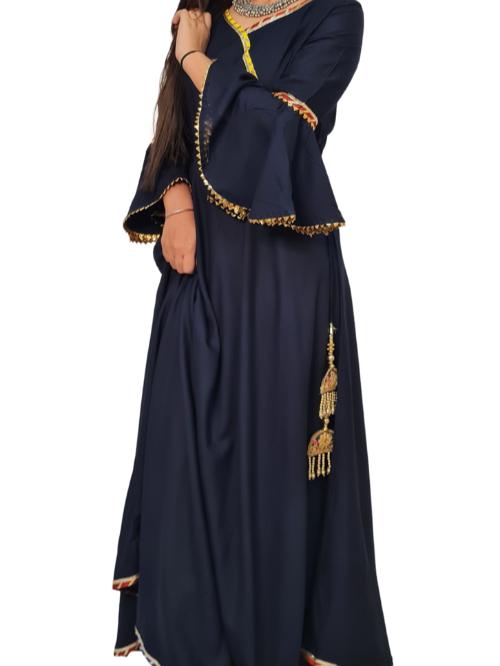 ethnic party wear solid embelleshed v - 17805780 - Standard Image - 2