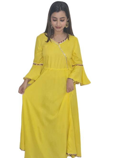 ethnic party wear solid embelleshed v - 17805780 - Standard Image - 7