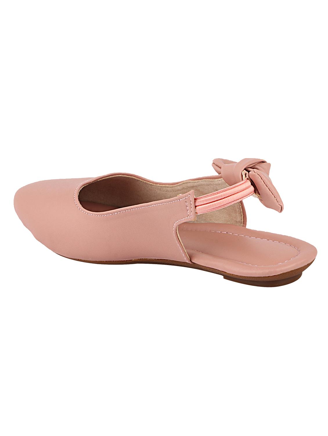 pink back strap solid flats - 17806242 - Standard Image - 2