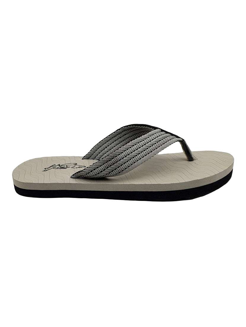 grey rubber toe separator flip flops - 17807154 - Standard Image - 2