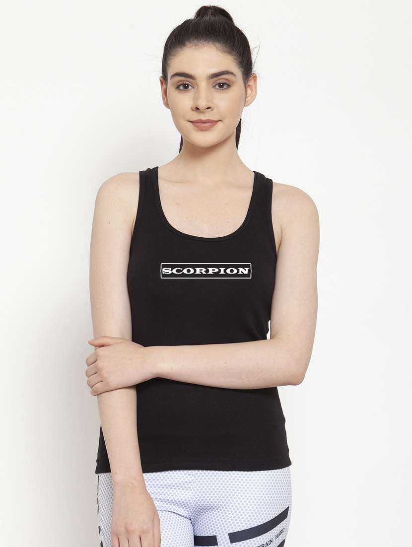 women's tank top scoop neck top