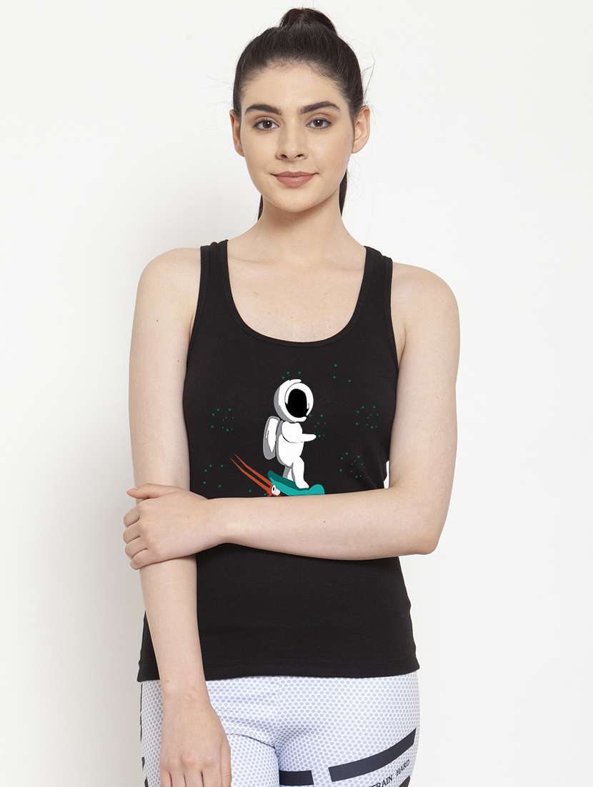 women's tank top scoop neck top - 17807301 - Zoom Image - 0