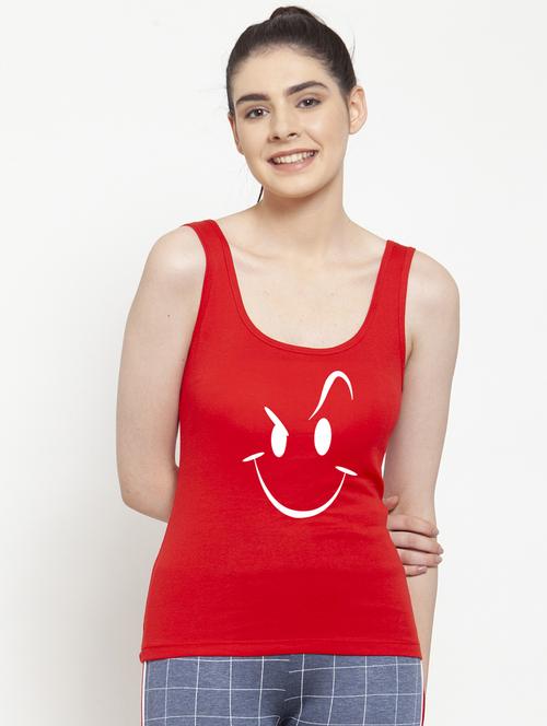 women's tank top scoop neck top - 17807386 - Standard Image - 0