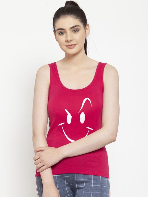 women's tank top scoop neck top - 17807388 - Standard Image - 0