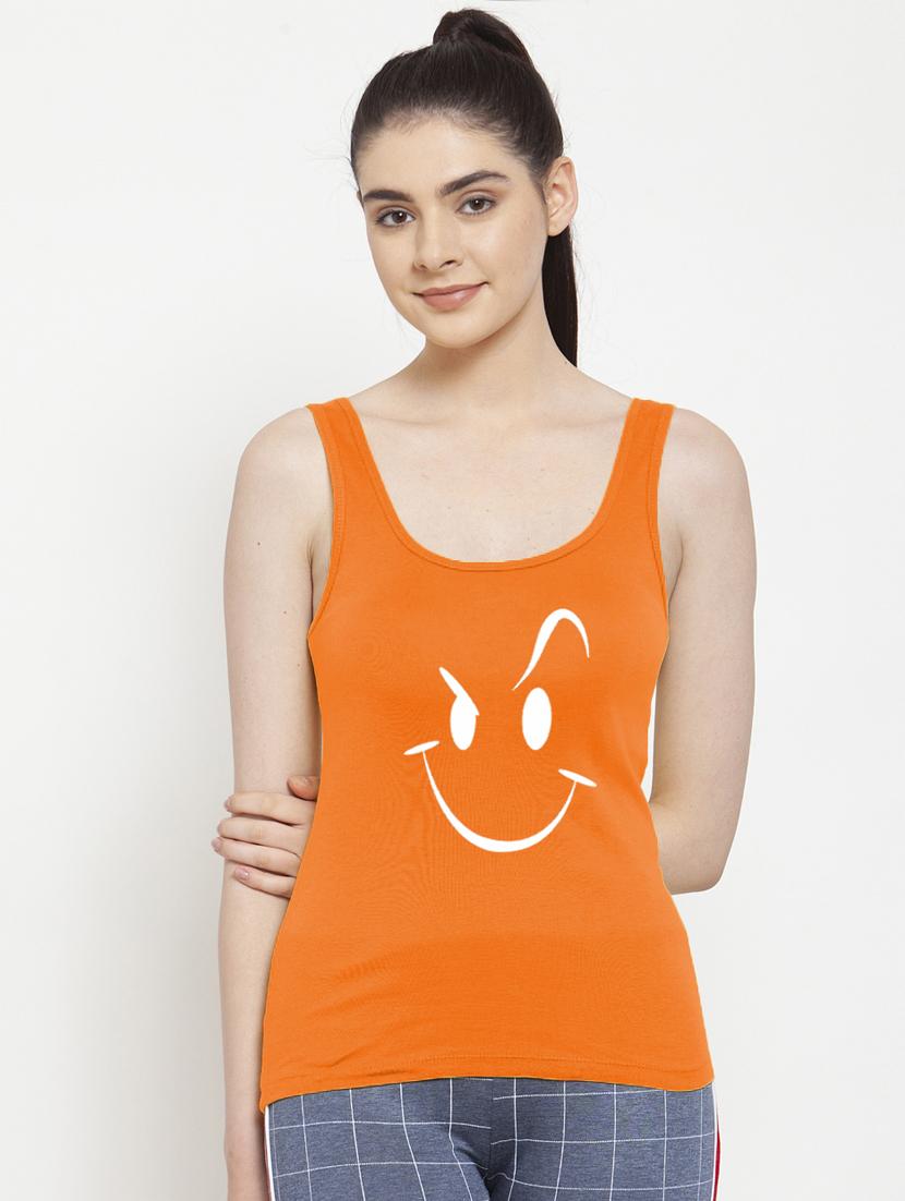 scoop neck graphic tank top  - 17807389 -  Zoom Image - 0