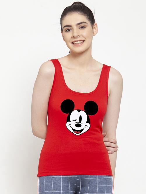 women's tank top shoulder strap top - 17807461 - Standard Image - 0