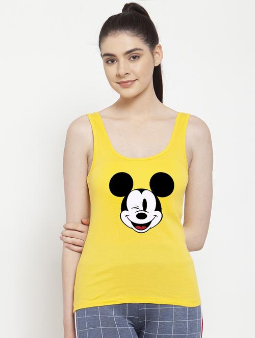 women's tank top shoulder strap top - 17807463 - Standard Image - 0