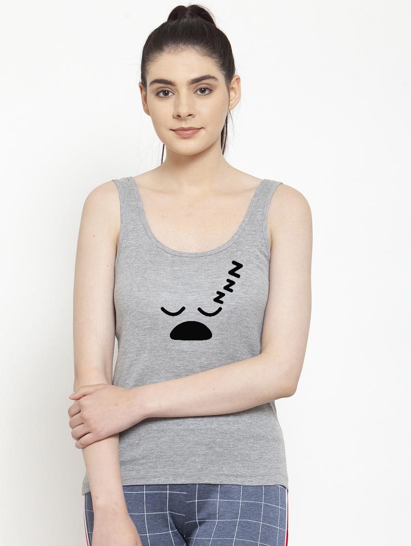 women's tank top shoulder strap top - 17807470 - Zoom Image - 0