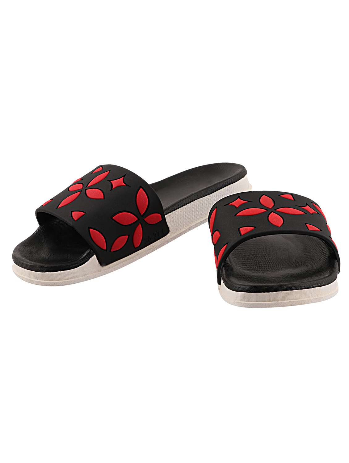 black slip on   flip flop - 17808297 -  Standard Image - 2