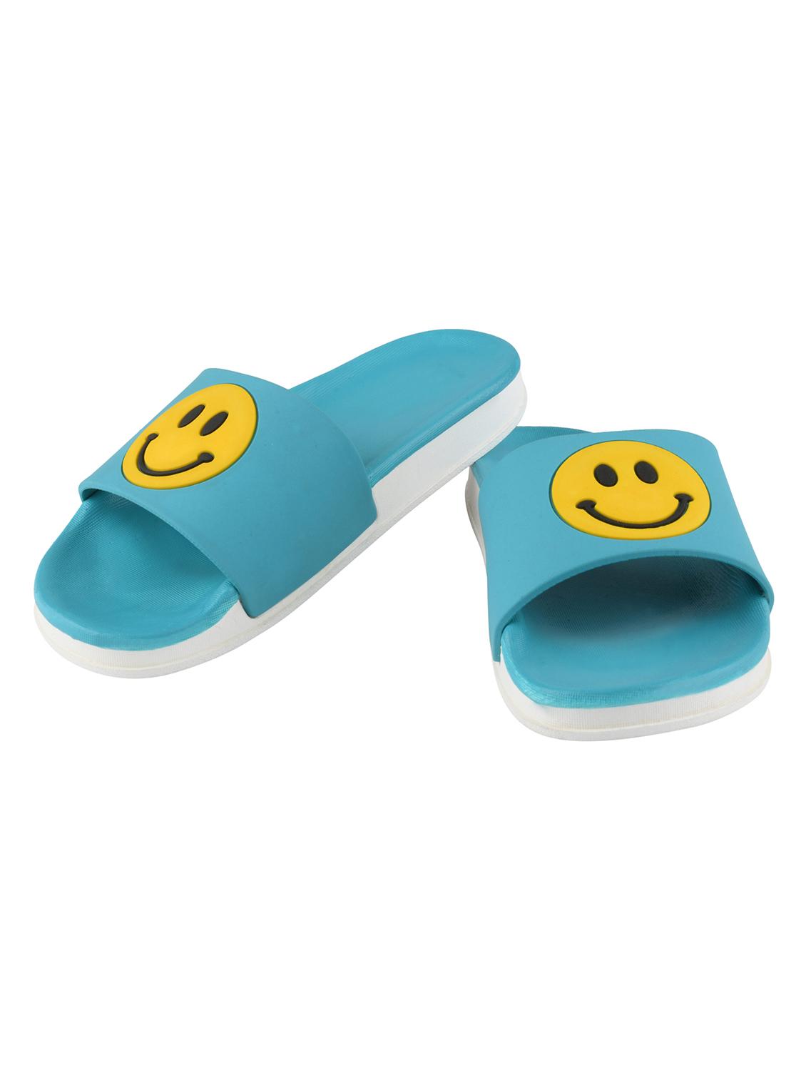 blue slip on slides - 17808304 - Standard Image - 2
