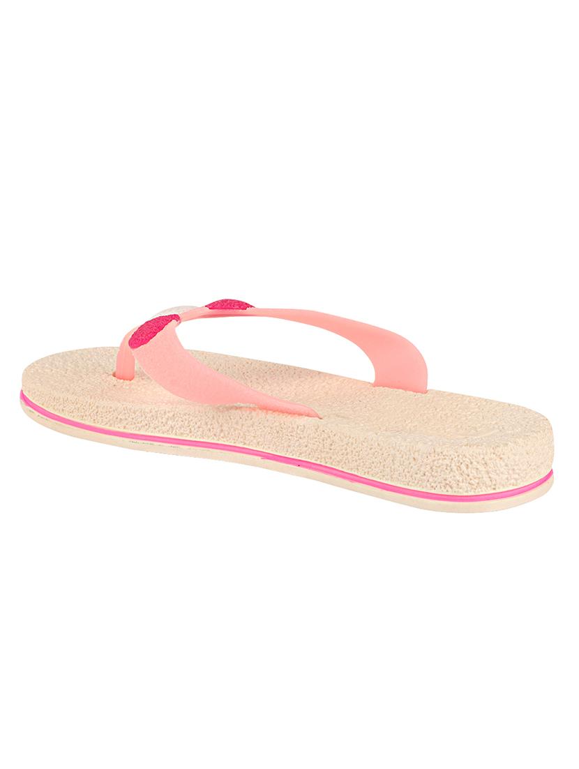 pink toe separator flip flop - 17808344 - Standard Image - 2