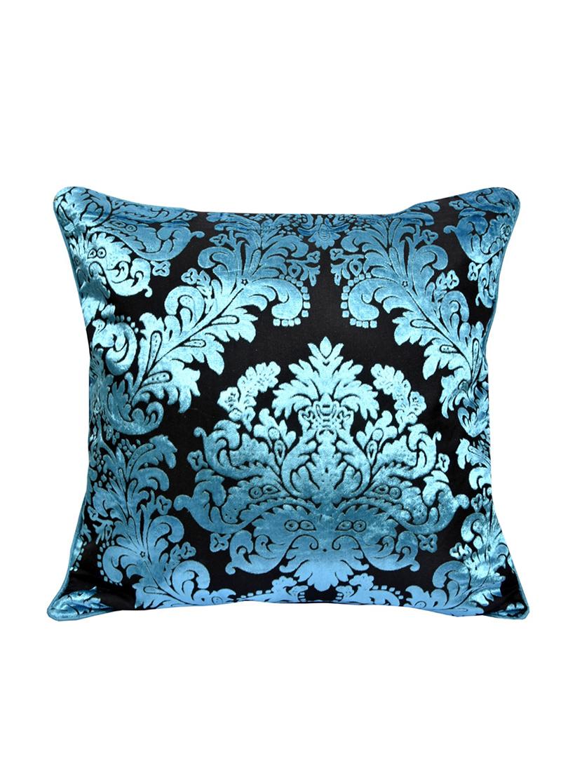 indhome life embosed self design bedroom & living room cushion cover set sofa velvet cushion covers '16x16inches' (set of 2 pcs) - 17808942 - Zoom Image - 0