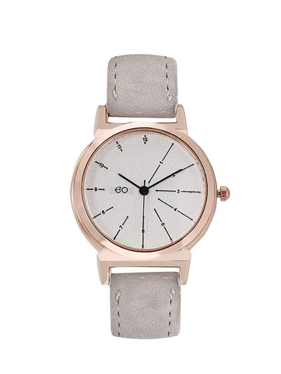 e2o grey analog  watch for women