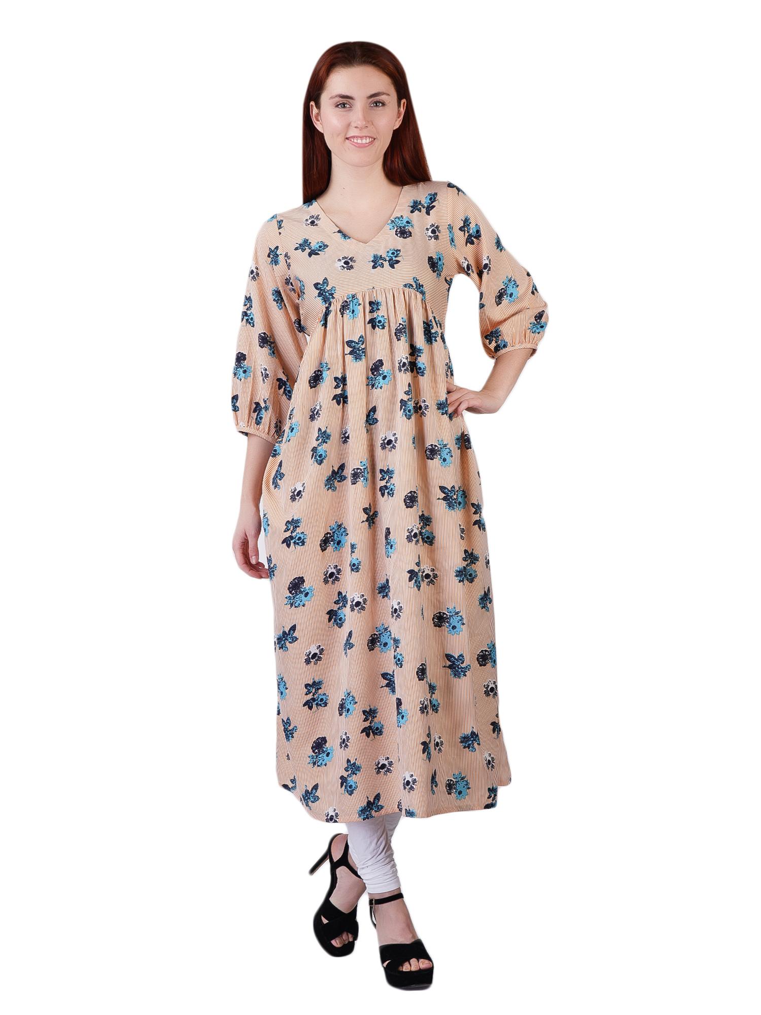 long maxi dress with empire line - 17809408 - Standard Image - 2