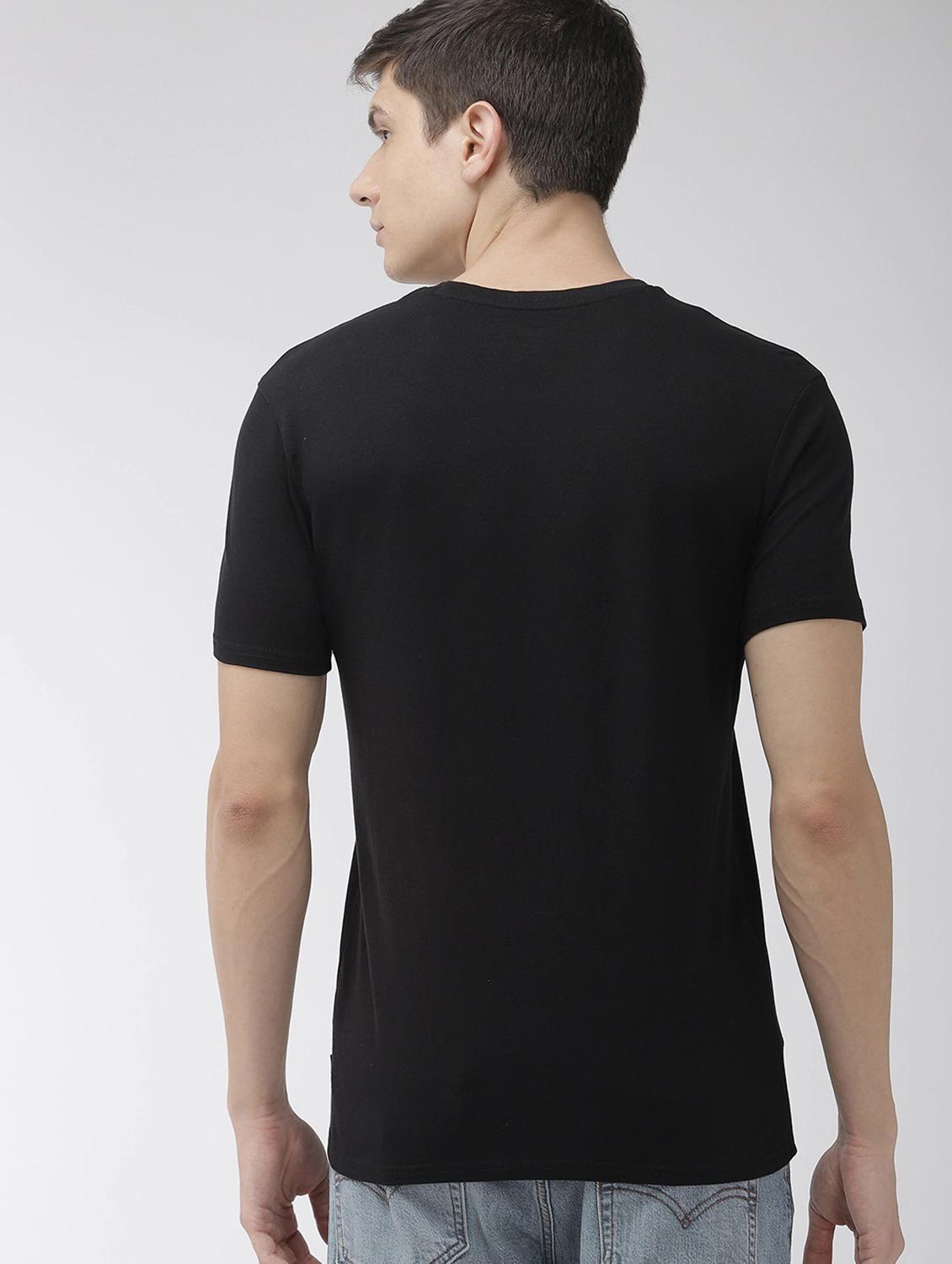 black printed t-shirt - 17810180 - Standard Image - 2