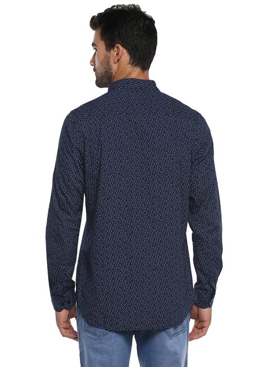 mens printed casual shirt - 17812198 - Standard Image - 2