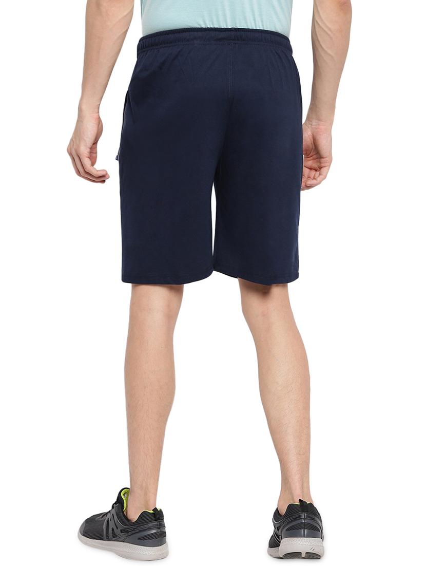 navy blue solid shorts - 17812844 - Standard Image - 2