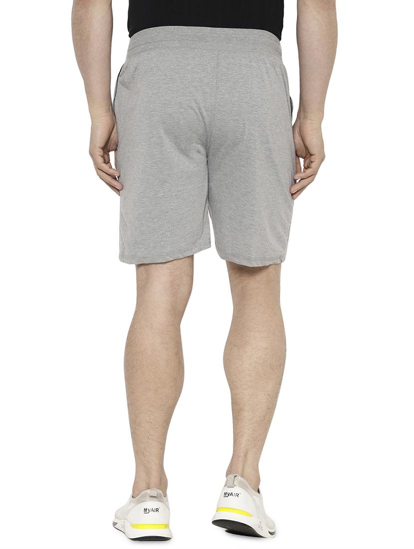 grey side striped shorts - 17812849 - Standard Image - 2