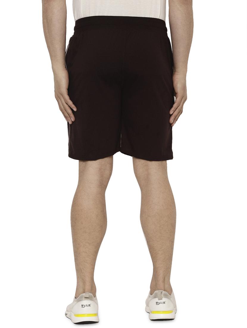 brown side striped shorts - 17812854 - Standard Image - 2