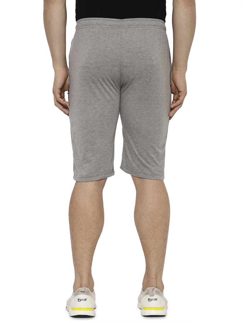 grey side striped shorts - 17812855 - Standard Image - 2