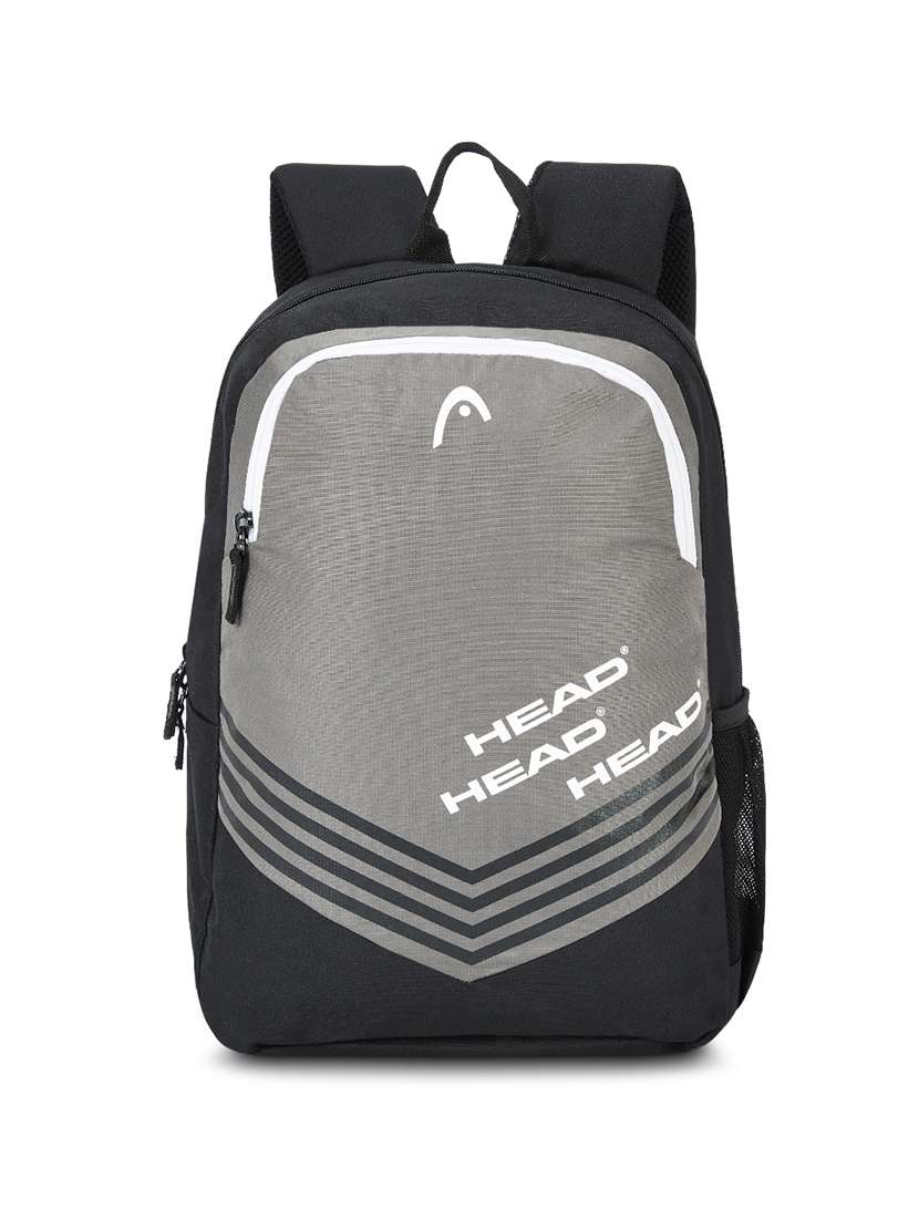 grey  polyester backpack