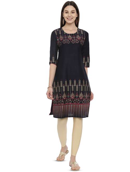 women's straight kurta - 17813585 -  Standard Image - 0