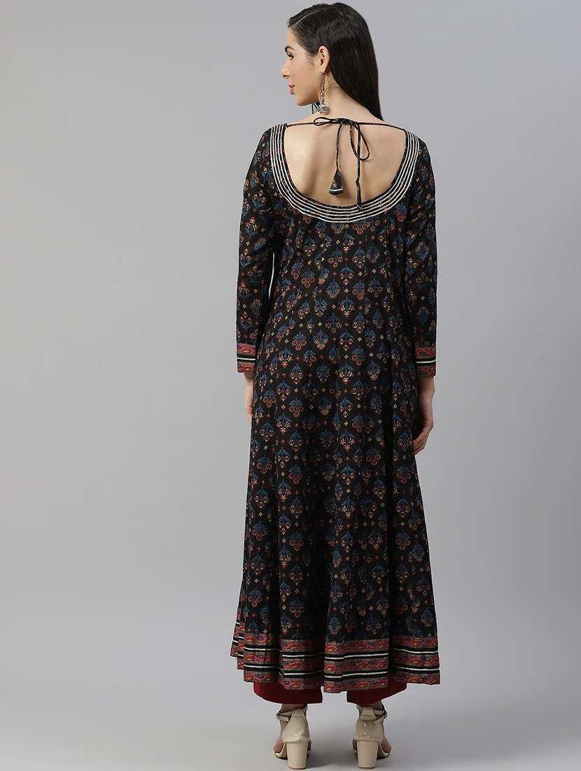 women's flared kurta - 17814906 - Standard Image - 2