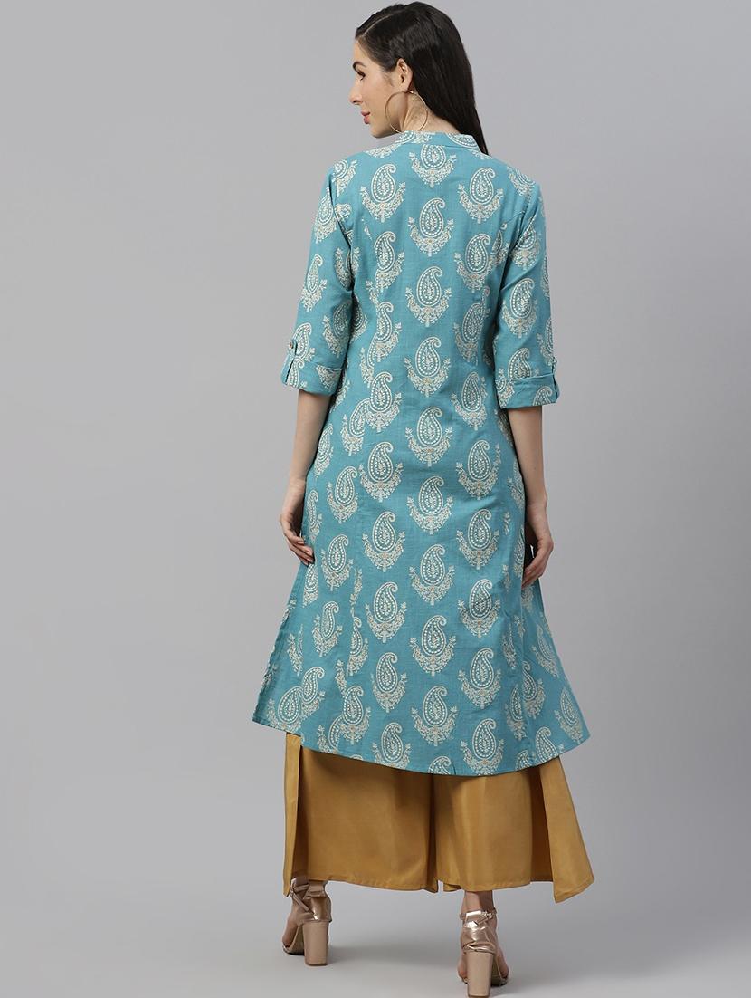 women's a-line kurta - 17814927 - Standard Image - 2