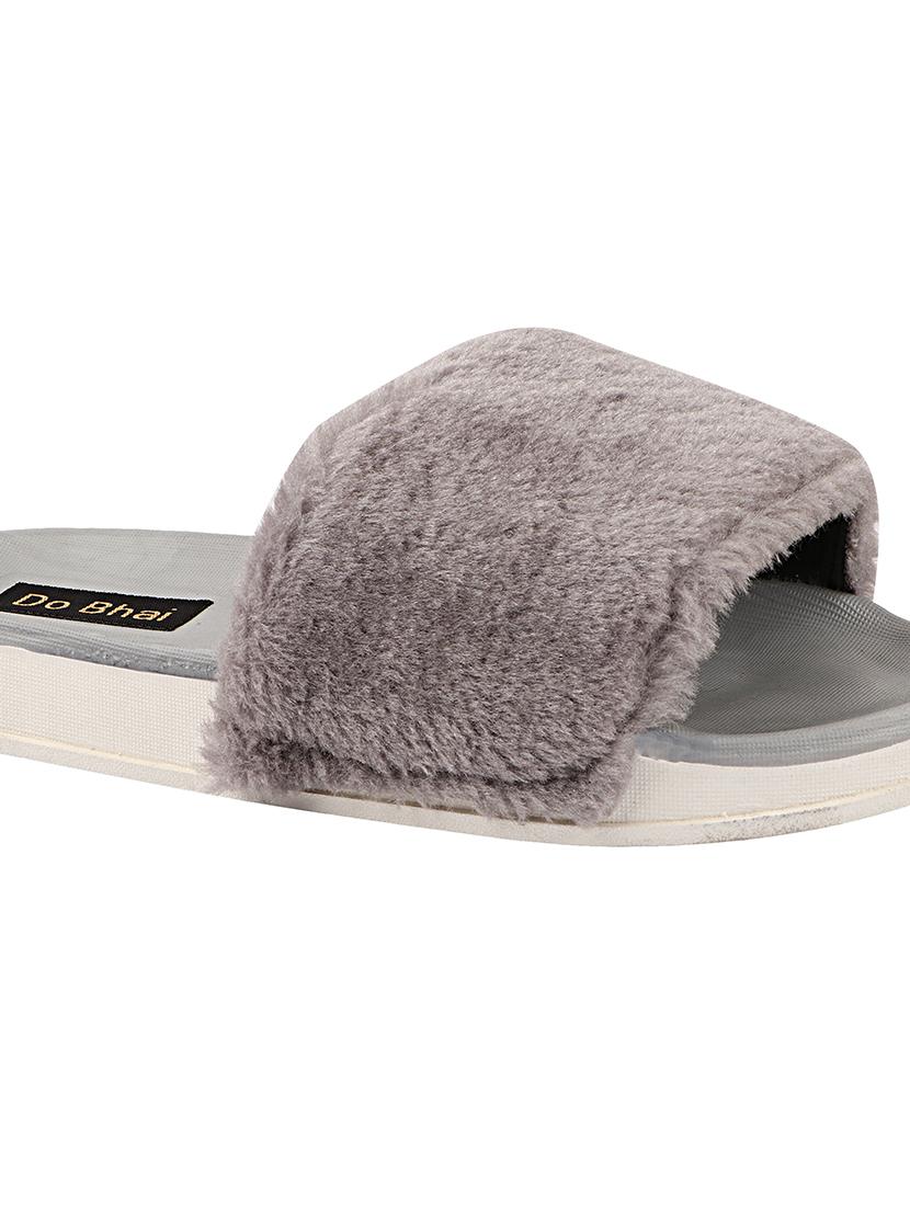 grey slip on slides - 17815006 - Standard Image - 2
