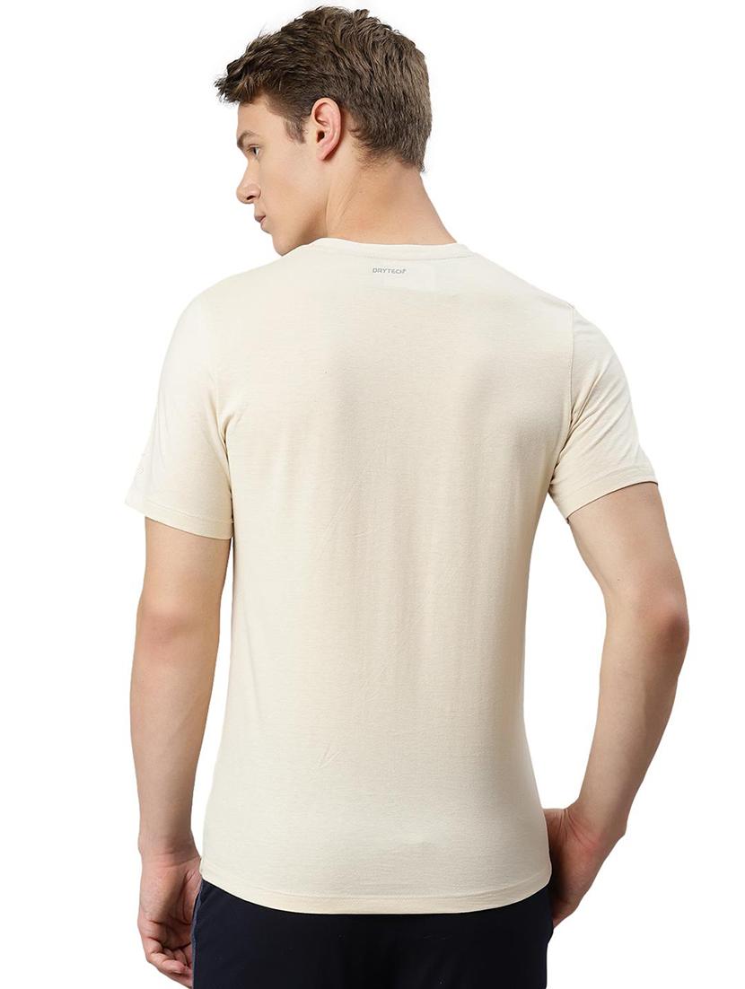beige printed t-shirt - 17820656 - Standard Image - 2