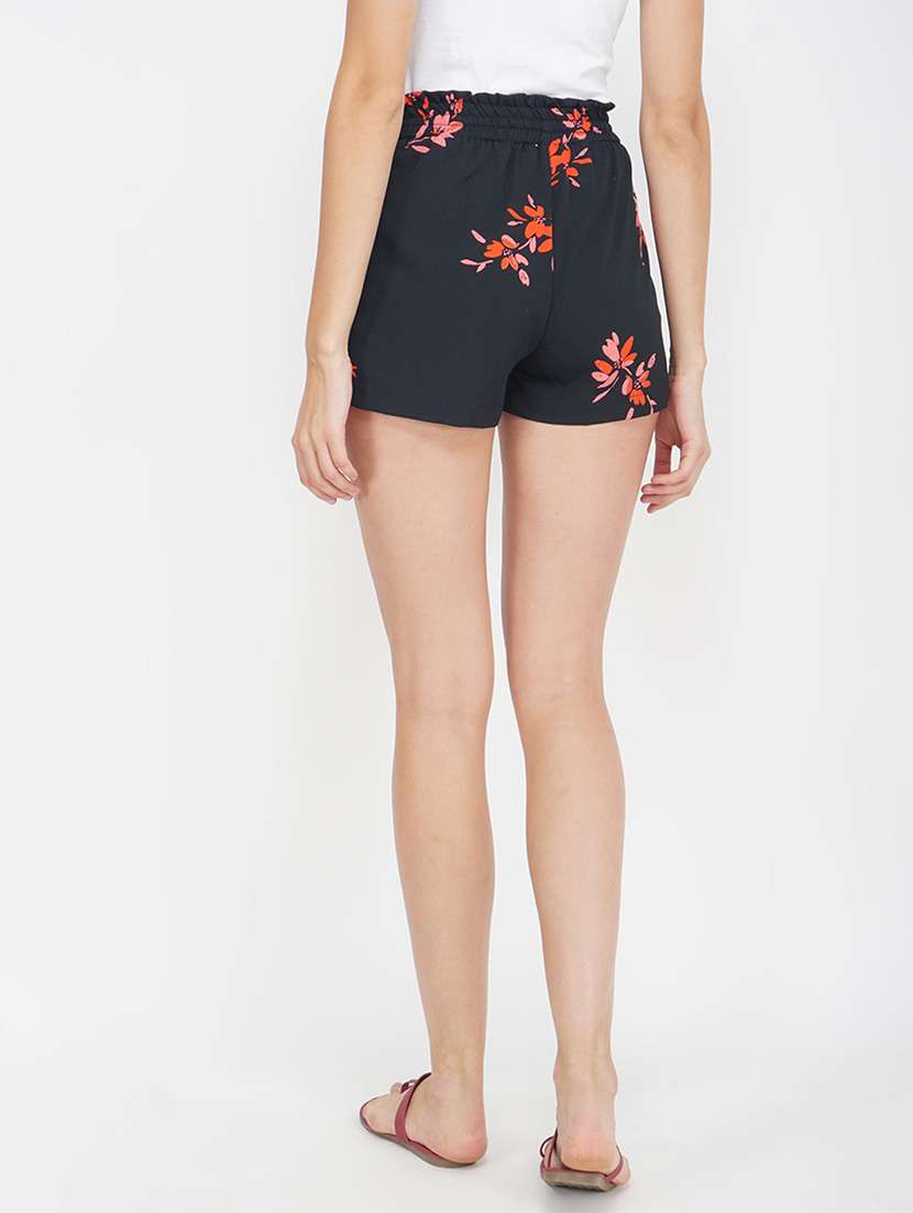 drawstring waist floral short - 17822179 -  Standard Image - 2