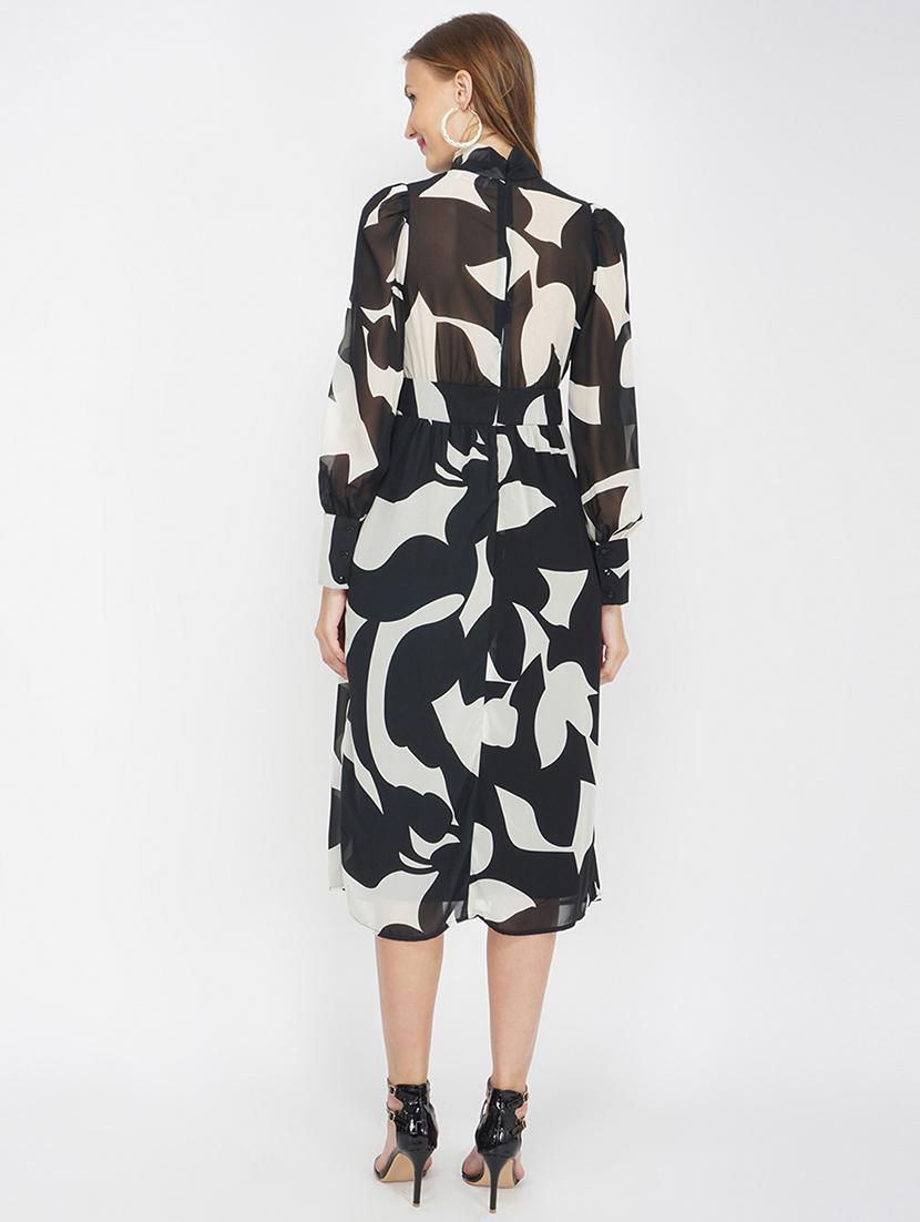 women's geometric dress - 17822209 - Standard Image - 2